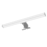 Avide LED Τετράγωνο Φωτιστικό Καθρέφτη/Τοίχου Chrome Πλαστικό 400mm NW 4000K 6W IP44